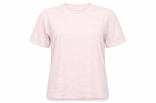 RIDDELLA Womens Pink  Viscose Basic T-Shirt Size 18 Round Neck