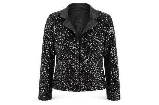Atmosphere Womens Black  Polyester Jacket Blazer Size 8