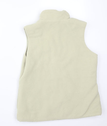 Debenhams Womens Green   Gilet Jacket Size 10
