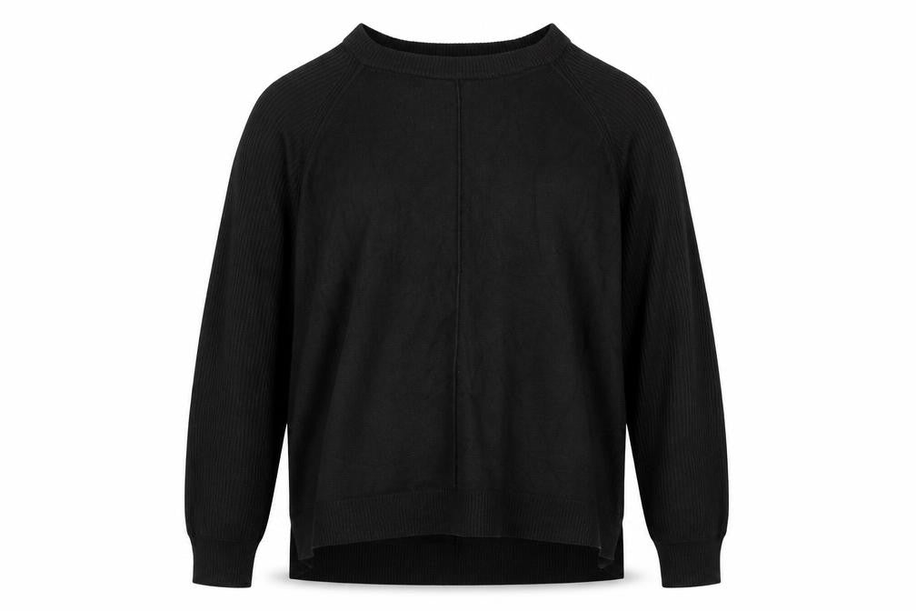 NEXT Mens Black Crew Neck  Acrylic Pullover Jumper Size L