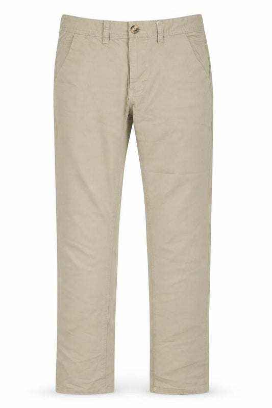 Red Herring Womens Beige  Cotton Trousers  Size 34 in L32 in Regular