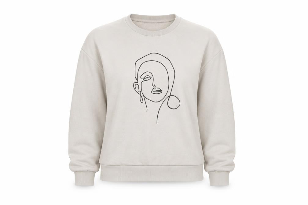 Primark Womens Beige Round Neck  Polyester Pullover Jumper Size 12