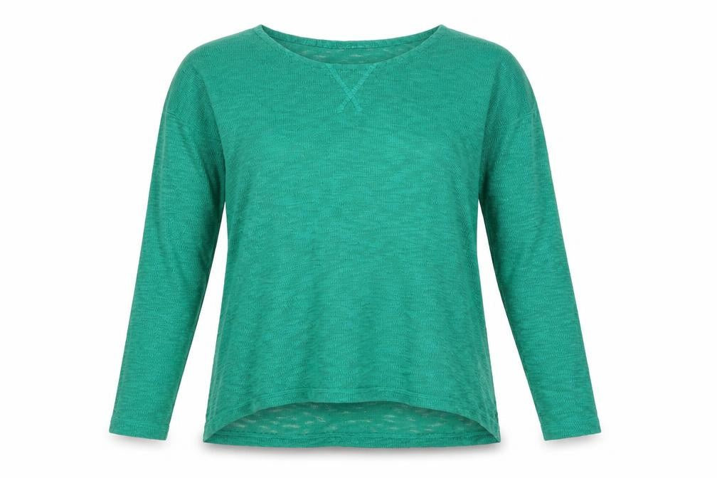 Atmosphere Womens Green Boat Neck  Polyester Pullover Jumper Size 16