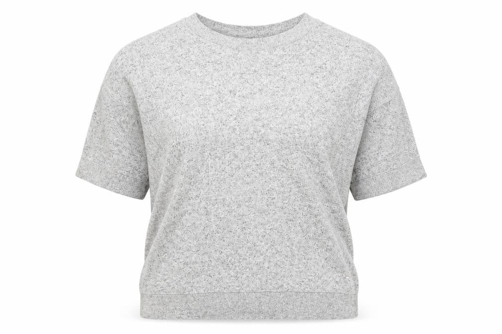 F&F Womens Grey Crew Neck  Viscose Pullover Jumper Size 14