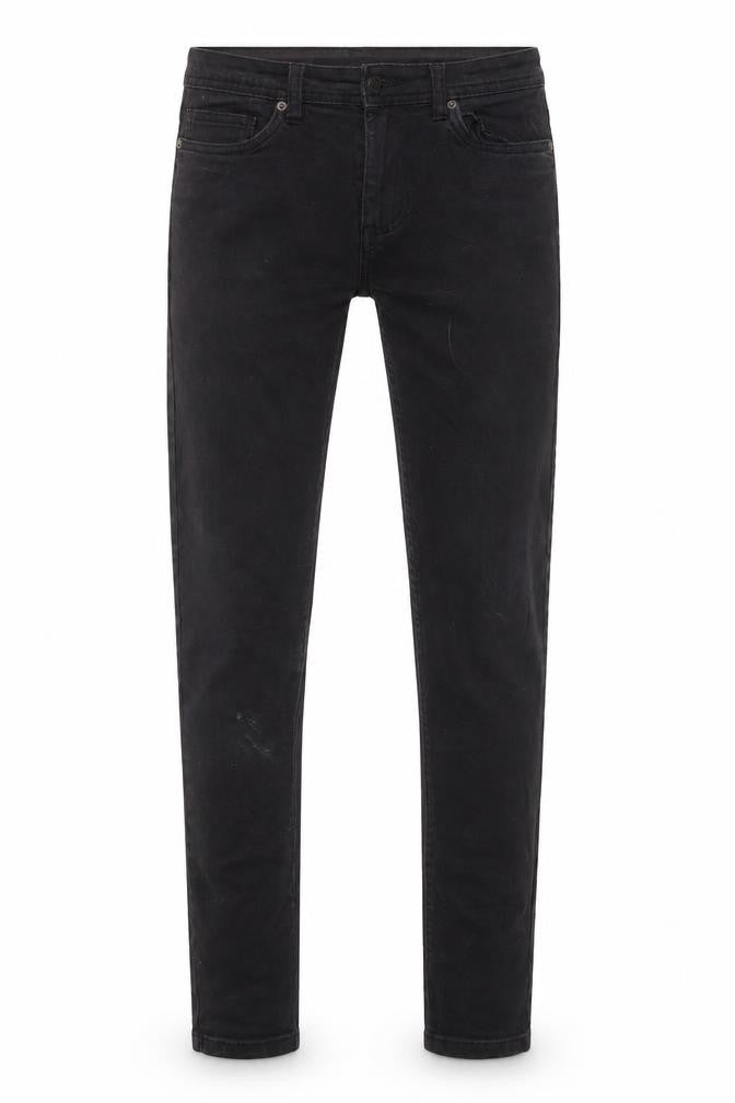 Denim Co Mens Black  Cotton Skinny Jeans Size 28 L32 in Regular