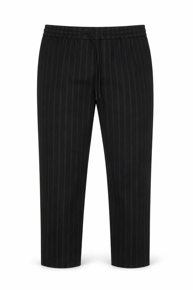 New Look Mens Multicoloured Striped Polyester Trousers  Size L L26 in Regular