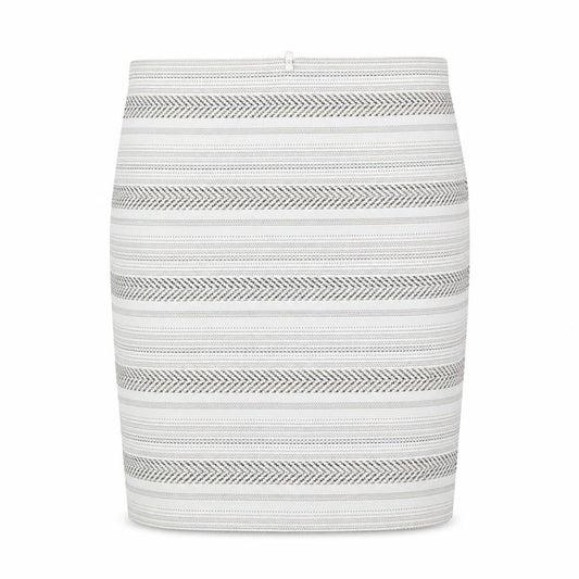 Miss Selfridge Womens Multicoloured Striped Polyester Straight & Pencil Skirt Size 10