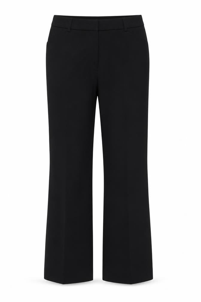 Tu Womens Black  Polyester Dress Pants Trousers Size 12 L28 in Regular