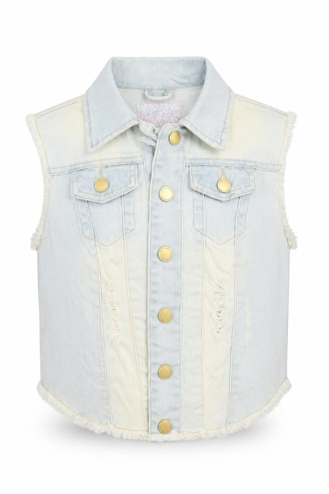 DENIM CO Womens Blue   Gilet Jacket Size 6