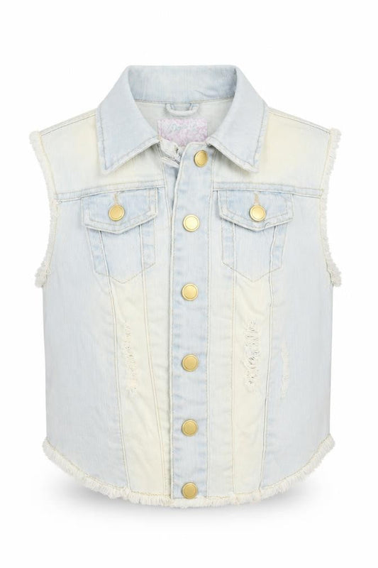 DENIM CO Womens Blue   Gilet Jacket Size 6