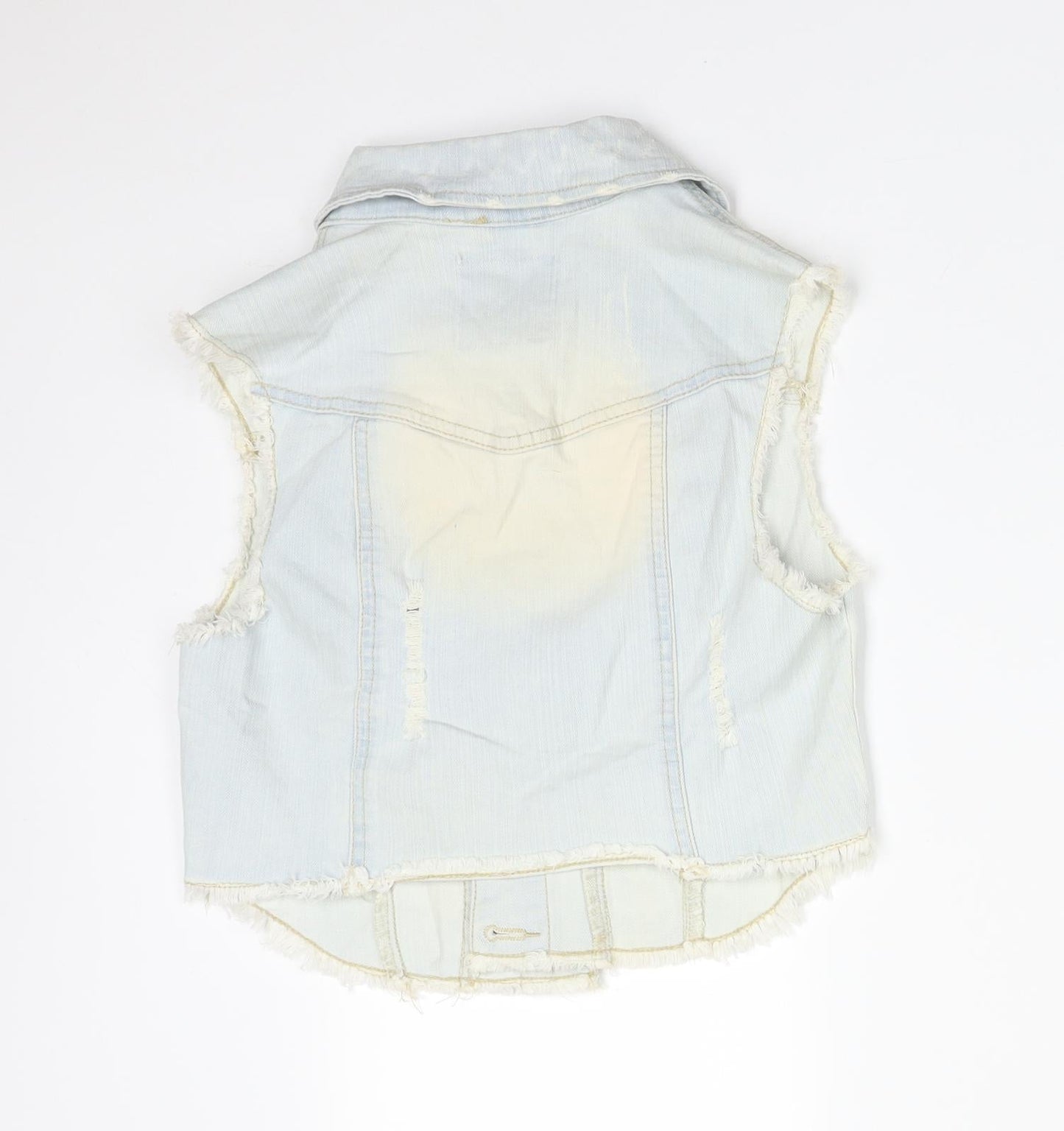 DENIM CO Womens Blue   Gilet Jacket Size 6