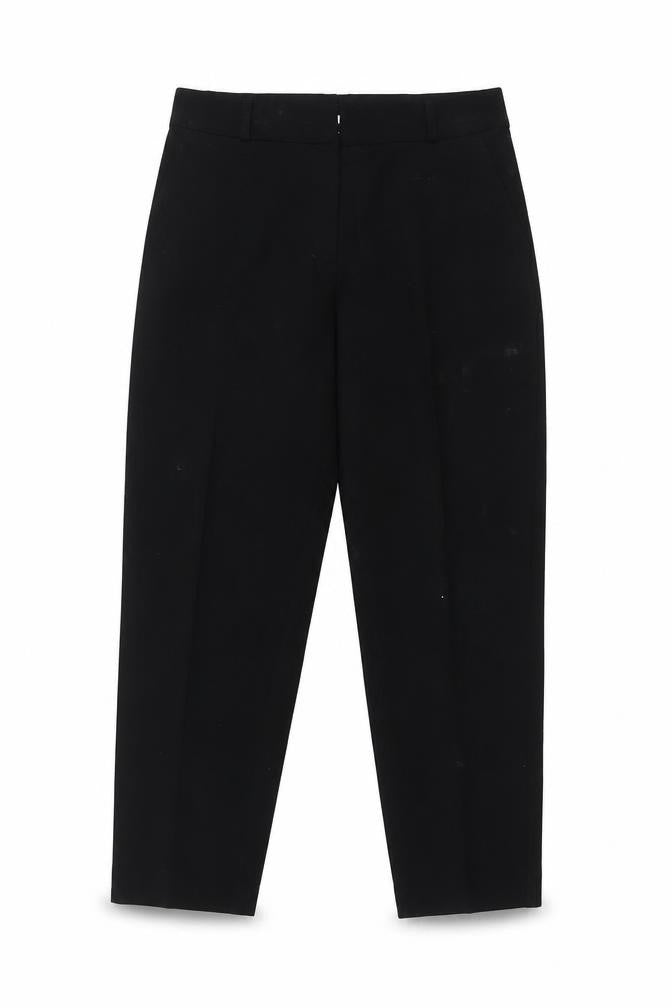 Marks & Spencer Womens Black  Polyester Dress Pants Trousers Size 10 L25 in Regular
