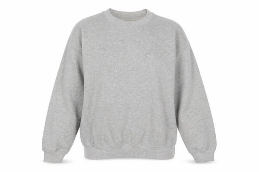 PRETTYLITTLETHING Womens Grey  Polyester Pullover Sweatshirt Size M
