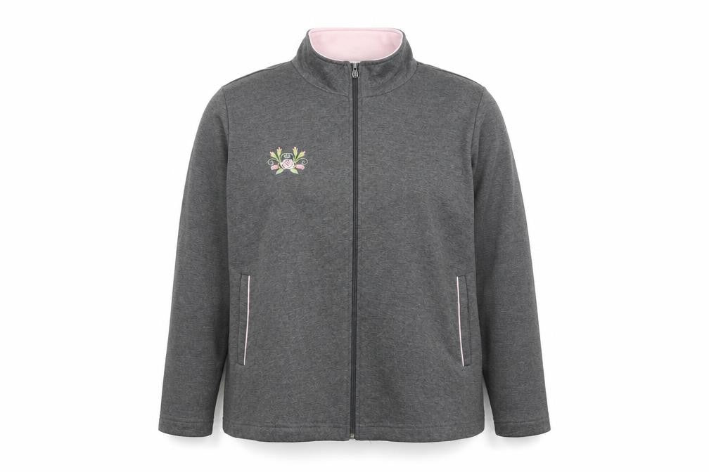 Damart Womens Grey Floral  Jacket  Size 20