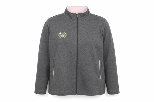 Damart Womens Grey Floral  Jacket  Size 20