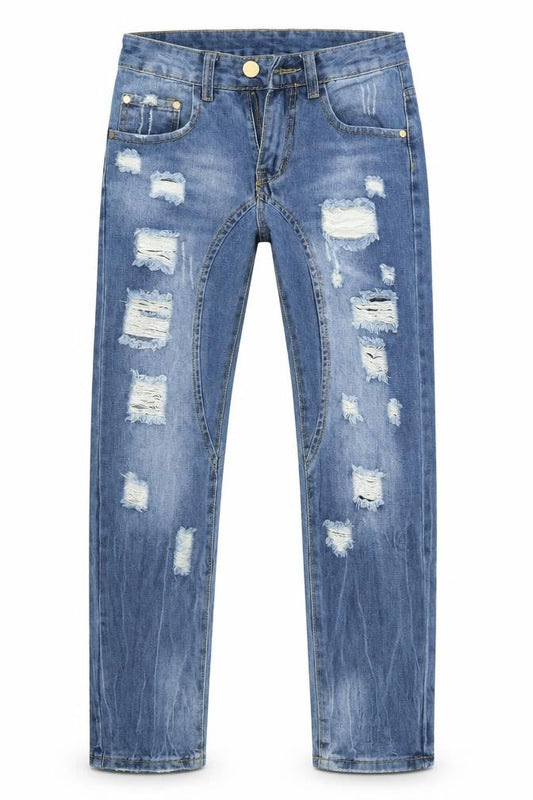 Womens Blue  Cotton Skinny Jeans Size 28 in L29 in Regular