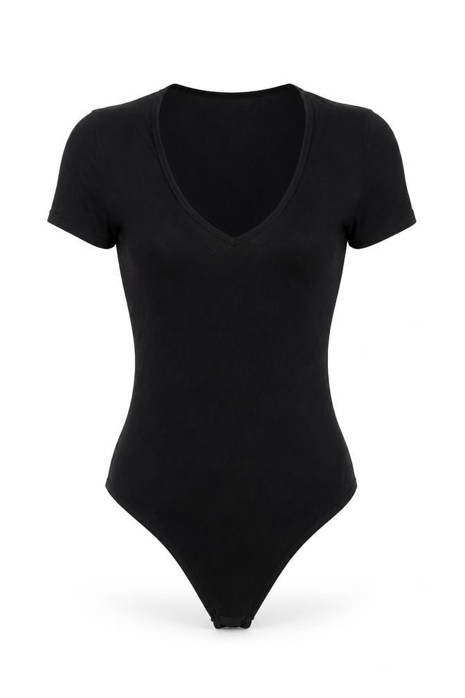 PRETTYLITTLETHING Womens Beige  Viscose Bodysuit One-Piece Size 10