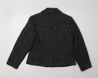 Damart Womens Grey   Jacket Blazer Size 14