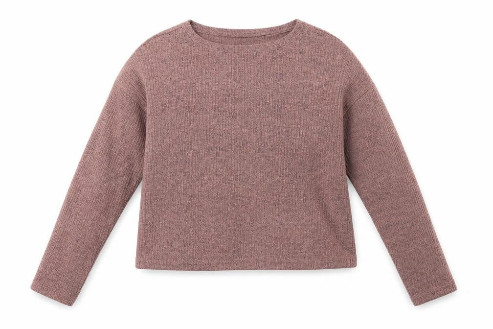 New Look Girls Pink Crew Neck  Polyester Pullover Jumper Size 10-11 Years
