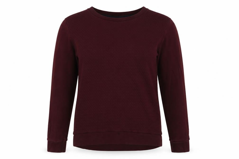 River Island Womens Purple  Cotton Pullover Hoodie Size M