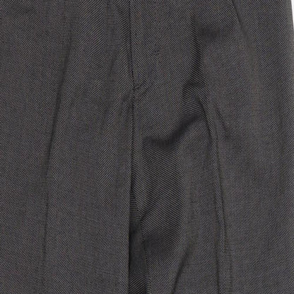 Next Womens Grey  Polyester Dress Pants Trousers Size 30 L31 in Regular