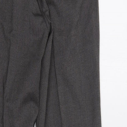 Next Womens Grey  Polyester Dress Pants Trousers Size 30 L31 in Regular