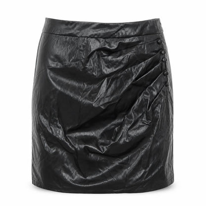 SHEIN Womens Black  Polyester Maxi Skirt Size S