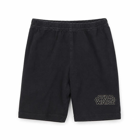 Next Boys Black  Cotton Sweat Shorts Size 3-4 Years  Regular  - STAR WARS