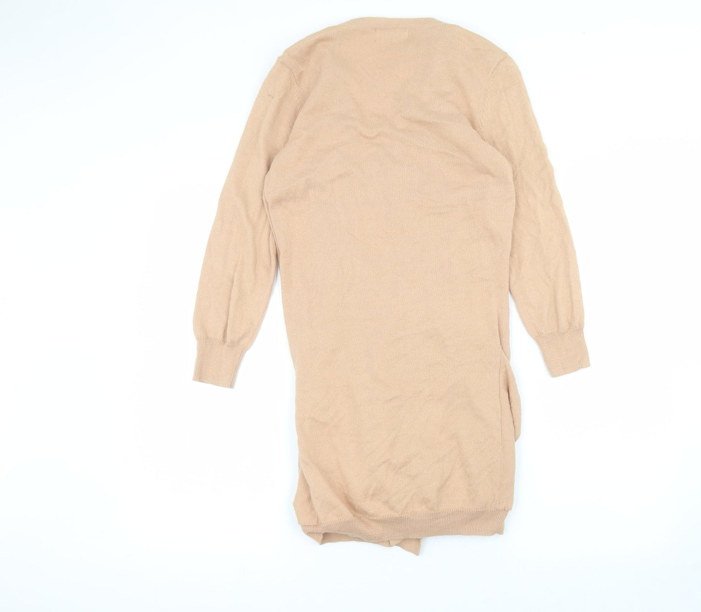 NEXT Womens Pink V-Neck  Cotton Cardigan Jumper Size 6