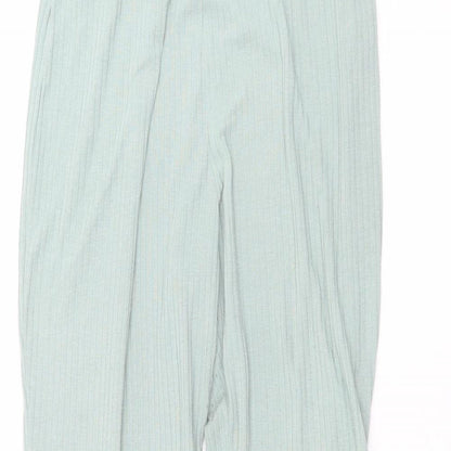 New Look Womens Green  Polyester Trousers  Size L L30 in Regular