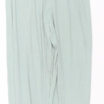 New Look Womens Green  Polyester Trousers  Size L L30 in Regular