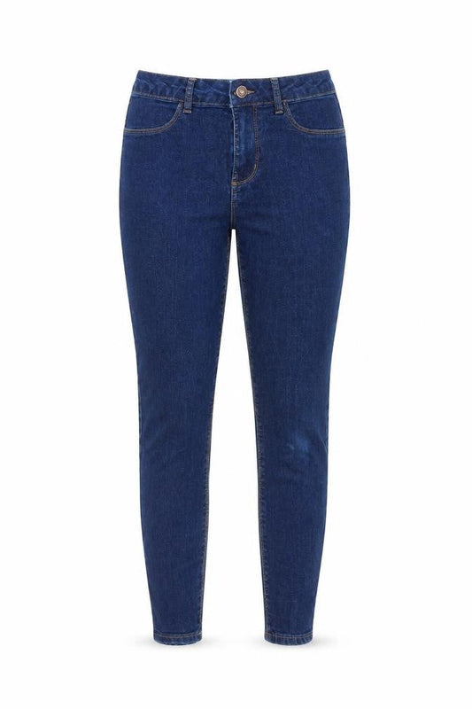 365 Denim Womens Blue  Cotton Skinny Jeans Size 10 L26 in Regular