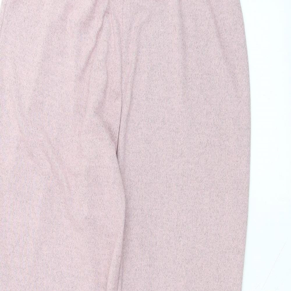 St Bernard Womens Pink  Polyester Trousers  Size M L28 in Regular