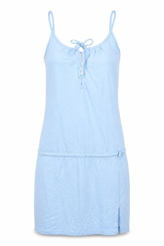 South Womens Blue  Cotton Pencil Dress  Size 10  Halter