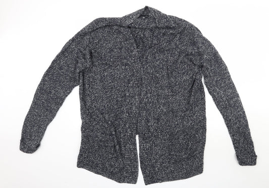F&F Womens Blue   Acrylic Cardigan Jumper Size 20   - Navy