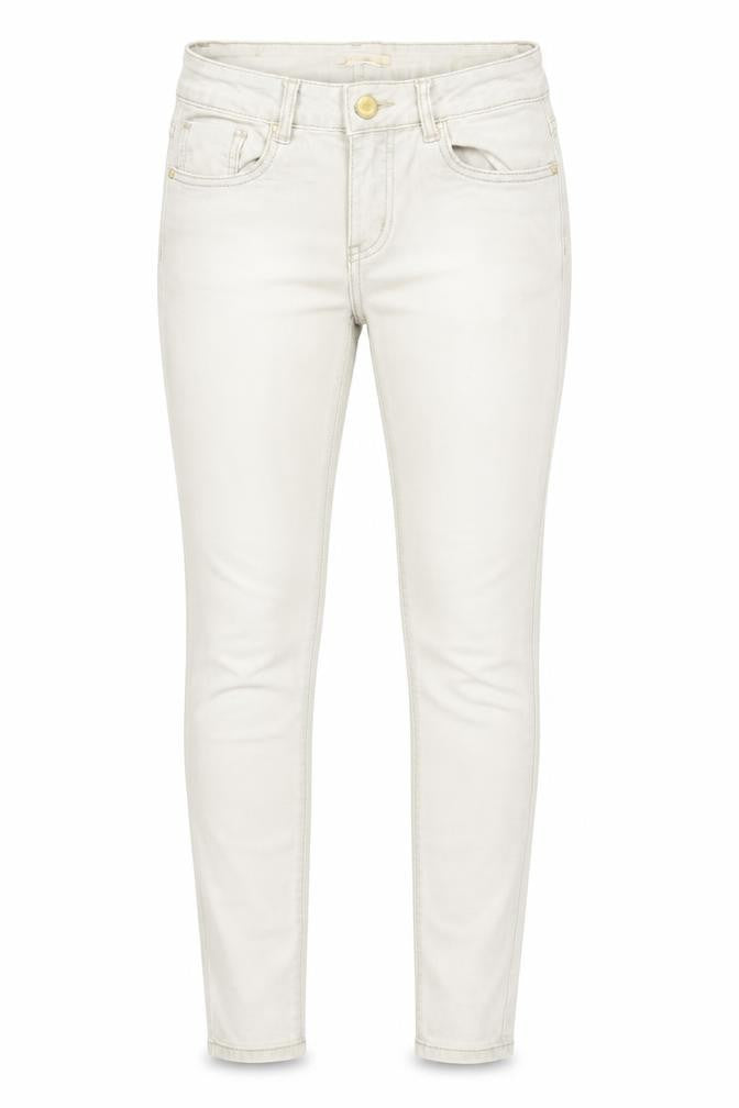 Lexxury Womens Beige  Cotton Skinny Jeans Size S L33 in Regular Zip