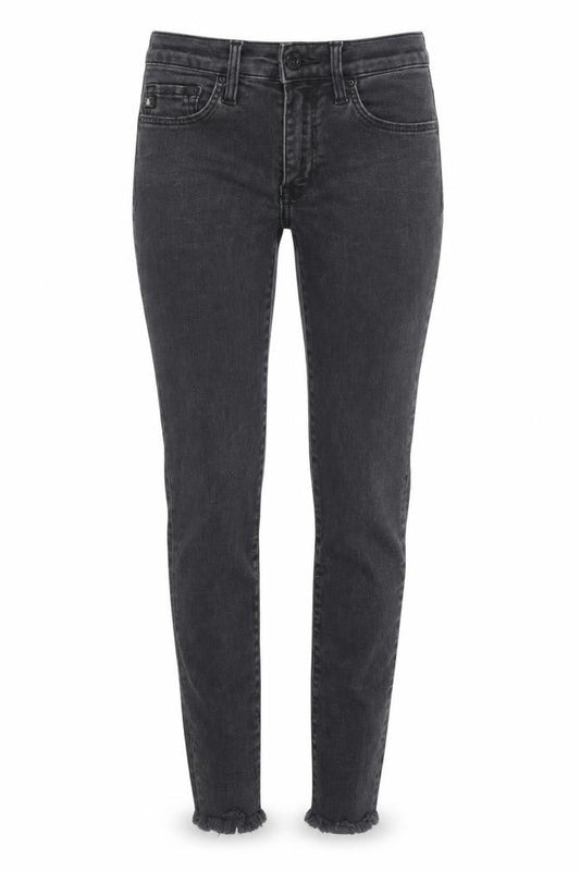 &DENIM Womens Black  Cotton Skinny Jeans Size 6 L27 in Regular Zip