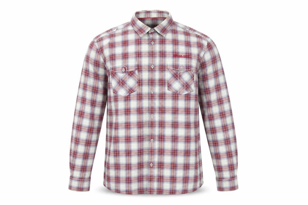 Red Herring Mens Red Plaid Cotton  Button-Up Size XL Collared