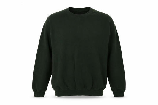 PRETTYLITTLETHING Womens Green  Cotton Pullover Sweatshirt Size S