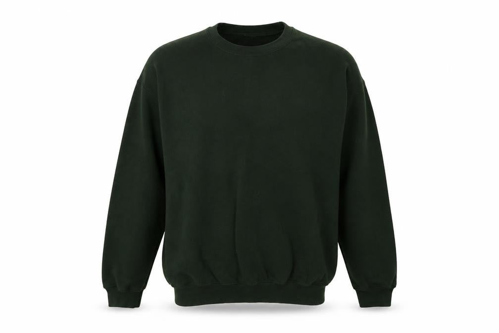 PRETTYLITTLETHING Womens Green  Cotton Pullover Sweatshirt Size S