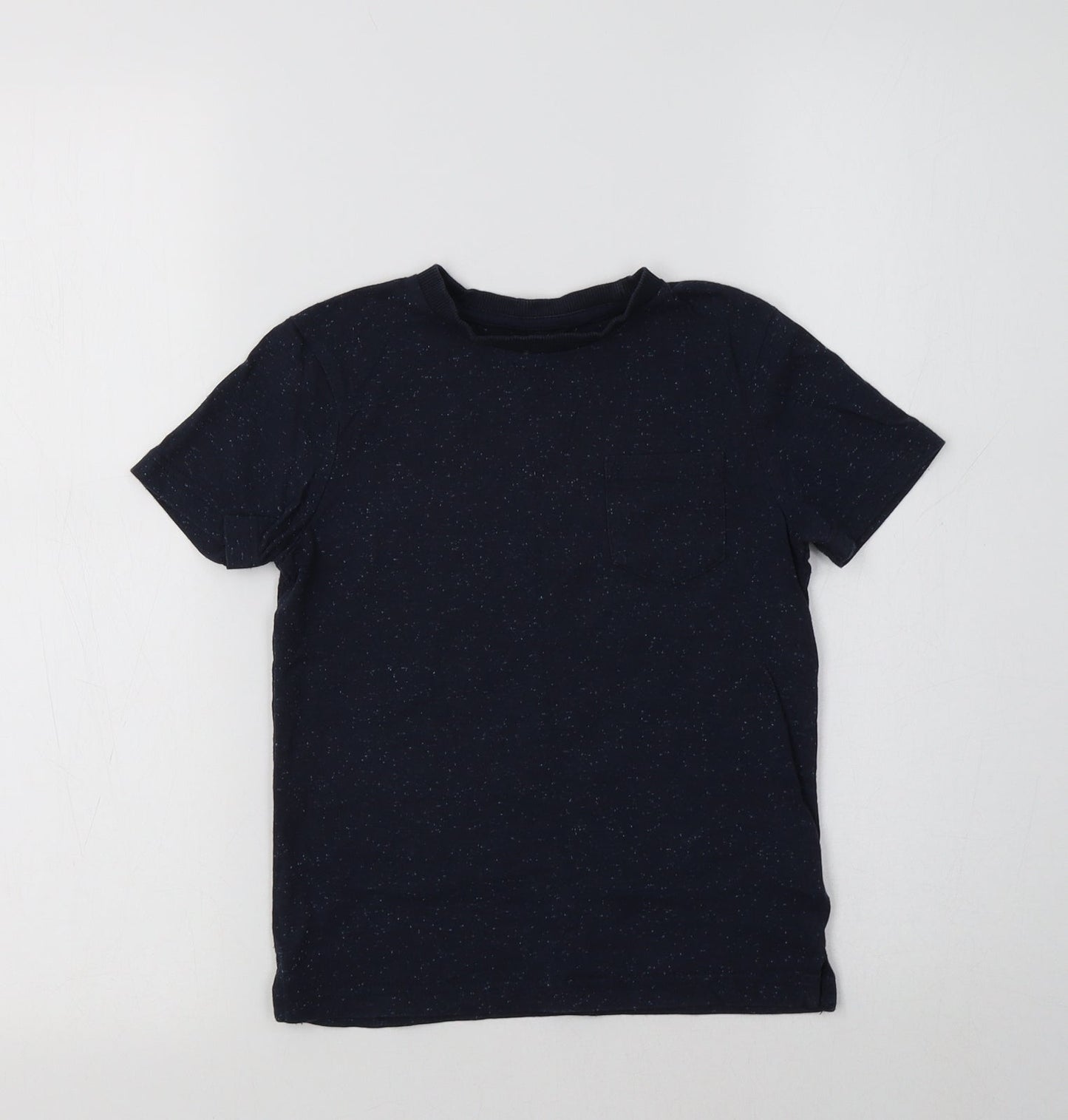 NEXT Boys Blue  Cotton Basic T-Shirt Size 4 Years Crew Neck