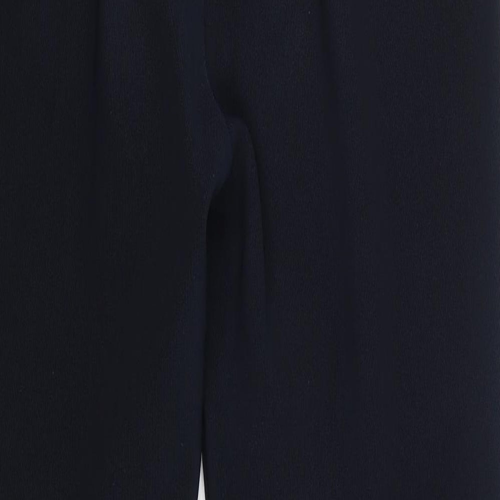 Preworn Womens Blue  Polyester Trousers  Size 12 L26 in Regular