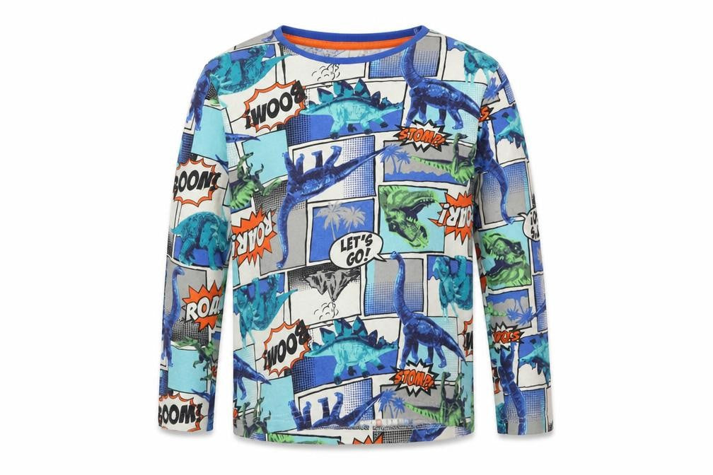 Nutmeg Boys Multicoloured  100% Cotton Basic Casual Size 9-10 Years Round Neck