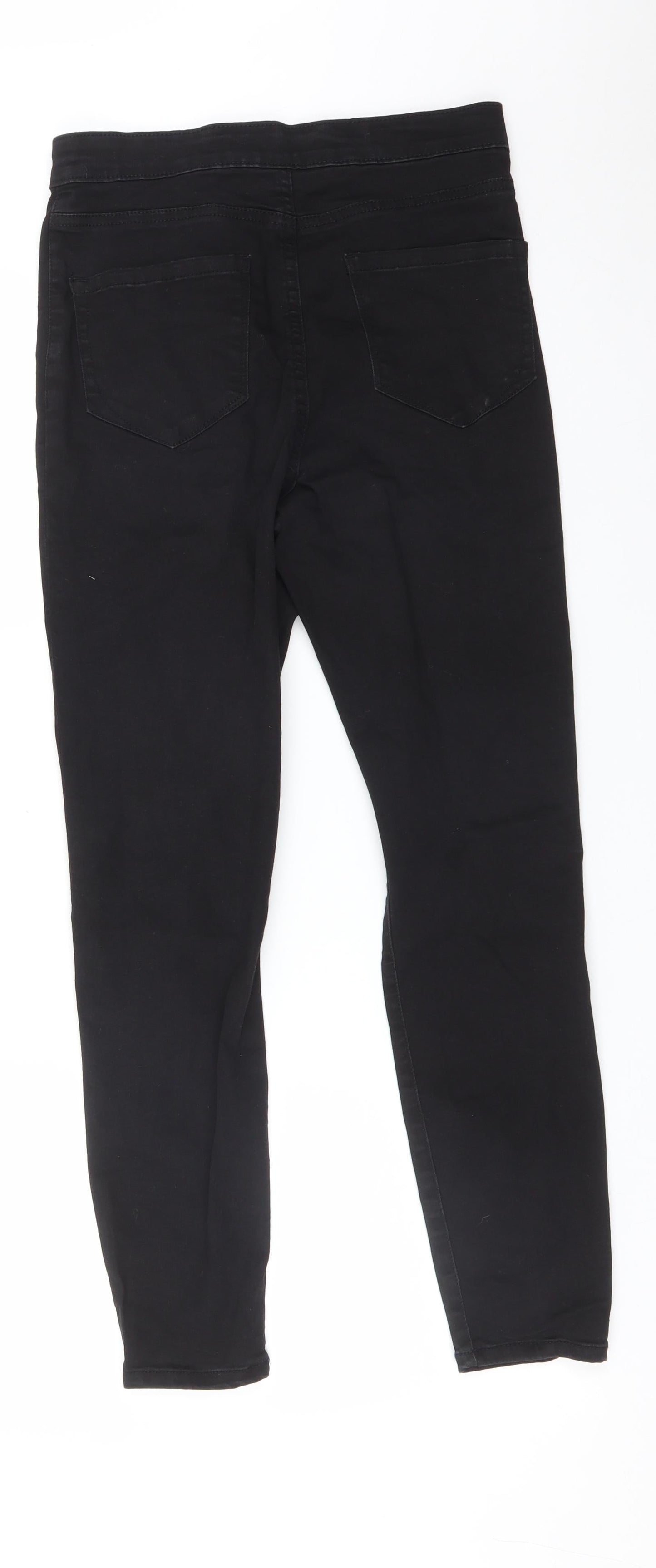 DENIM CO Womens Black  Cotton Jegging Jeans Size 12 L26 in Regular