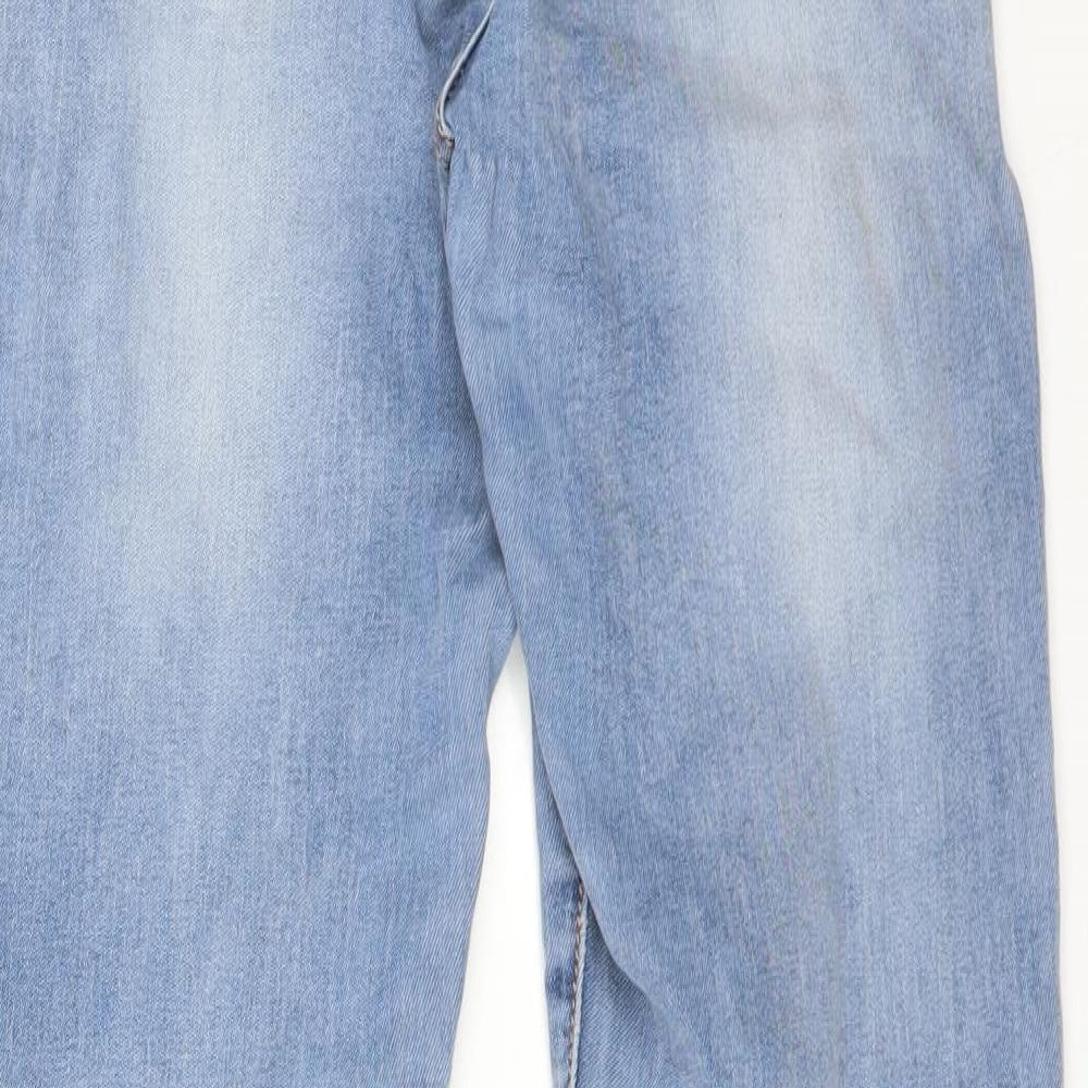 MISS RJ Womens Blue  Cotton Skinny Jeans Size 10 L28 in Regular
