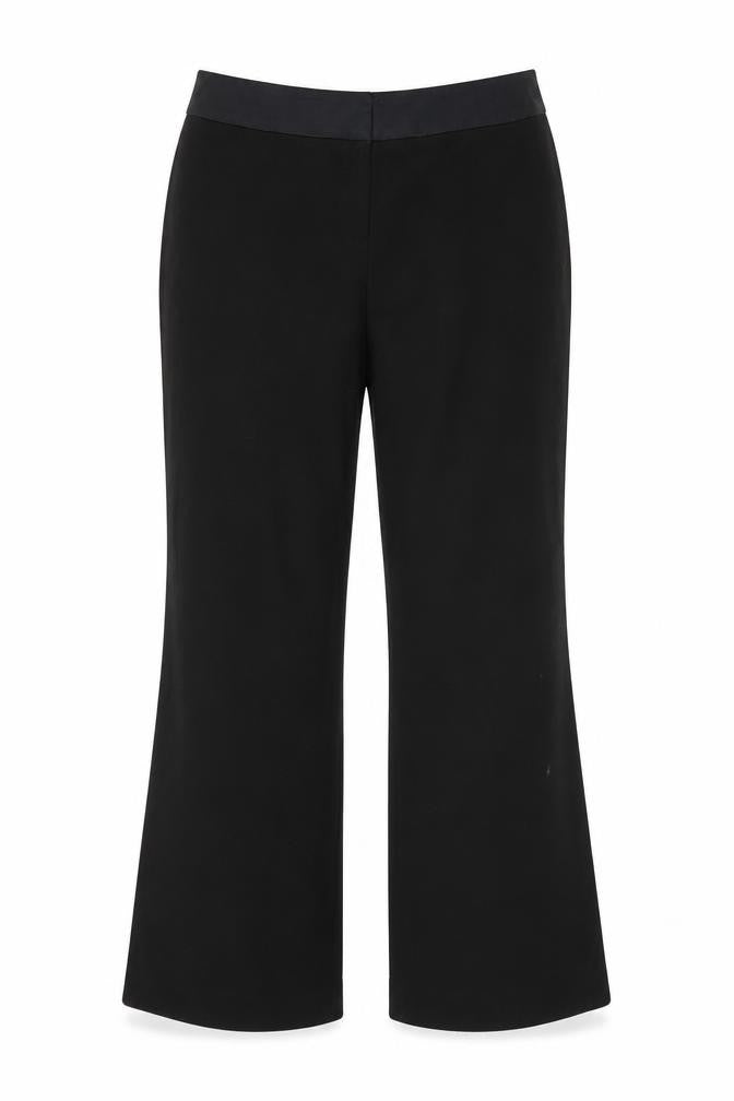 TU Womens Black  Polyester Dress Pants Trousers Size 12 L30 in Regular