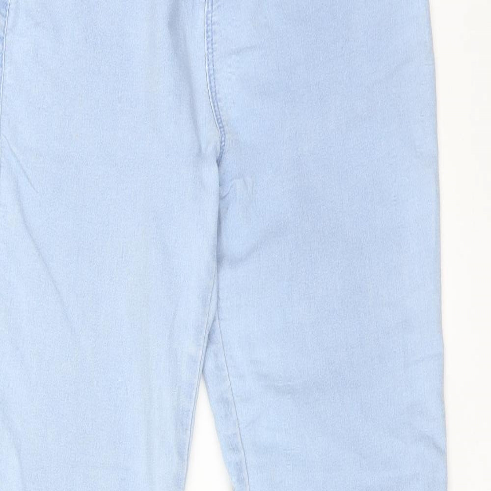 DENIM CO Womens Blue  Cotton Skinny Jeans Size 8 L30 in Regular