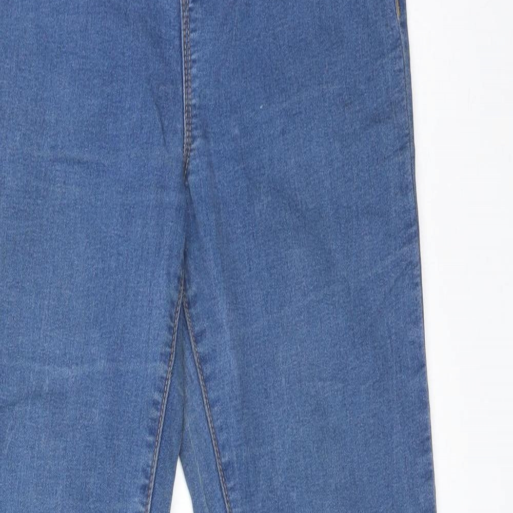 Fashion Union Womens Blue  Cotton Jegging Jeans Size 6 L30 in Regular