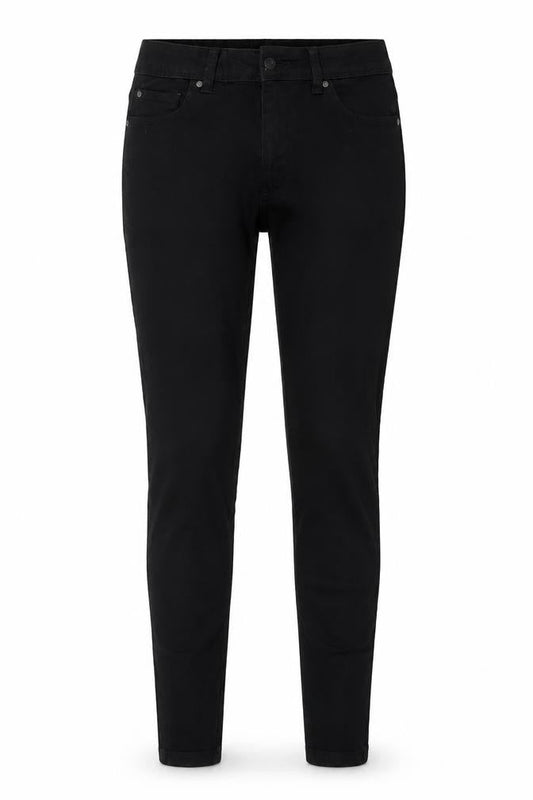 DENIM CO Womens Black  Cotton Skinny Jeans Size 8 L31 in Regular