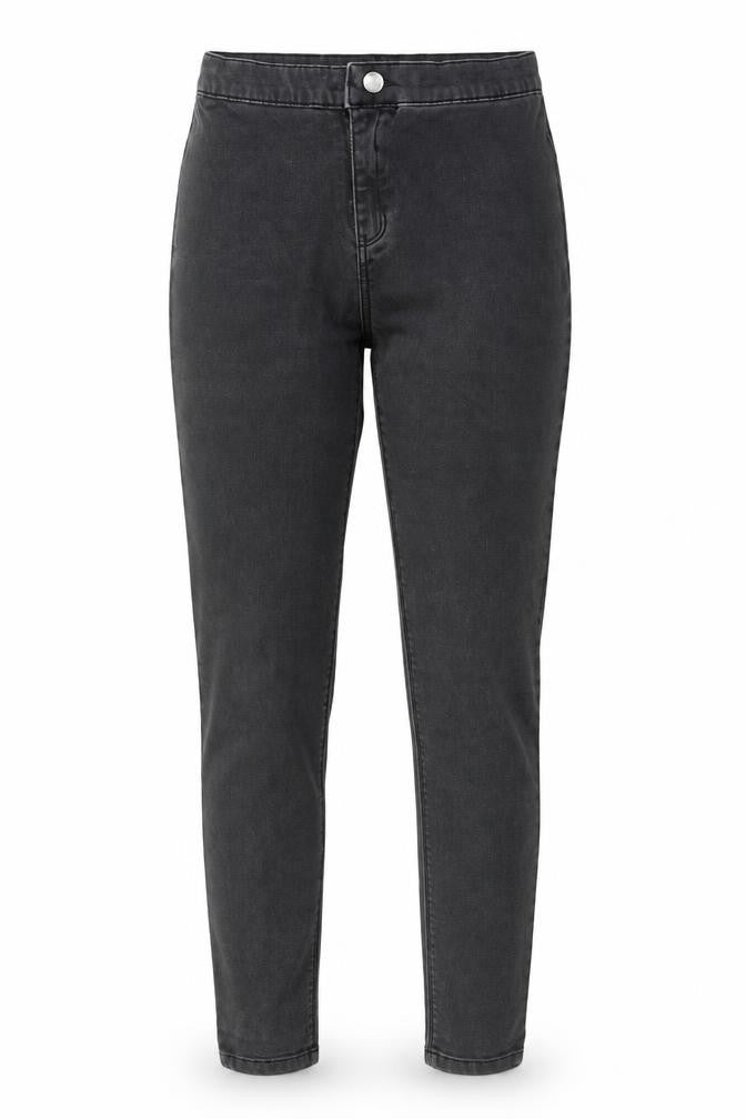 George Womens Black  Cotton Skinny Jeans Size 12 L28 in Regular